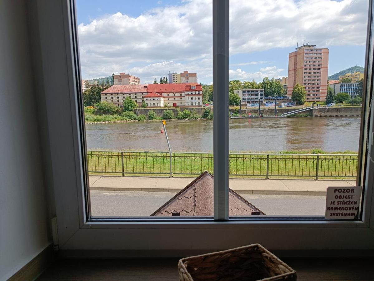 U Bocmana S Vyhledem Na Zamek A Labe Apartment Дечин Екстериор снимка